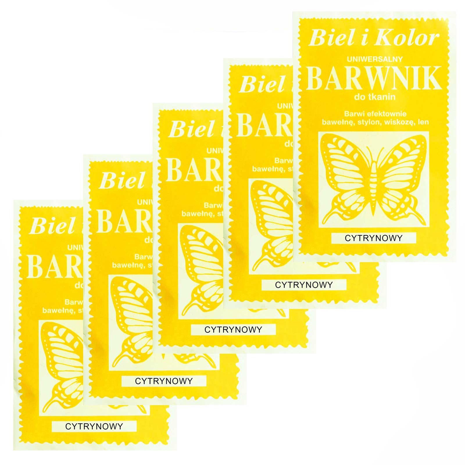 maDDma Kreativset 5 x 10g Batikfarbe Textilfarbe Stofffarbe färben, bitte Farbmix wählen, melonengelb