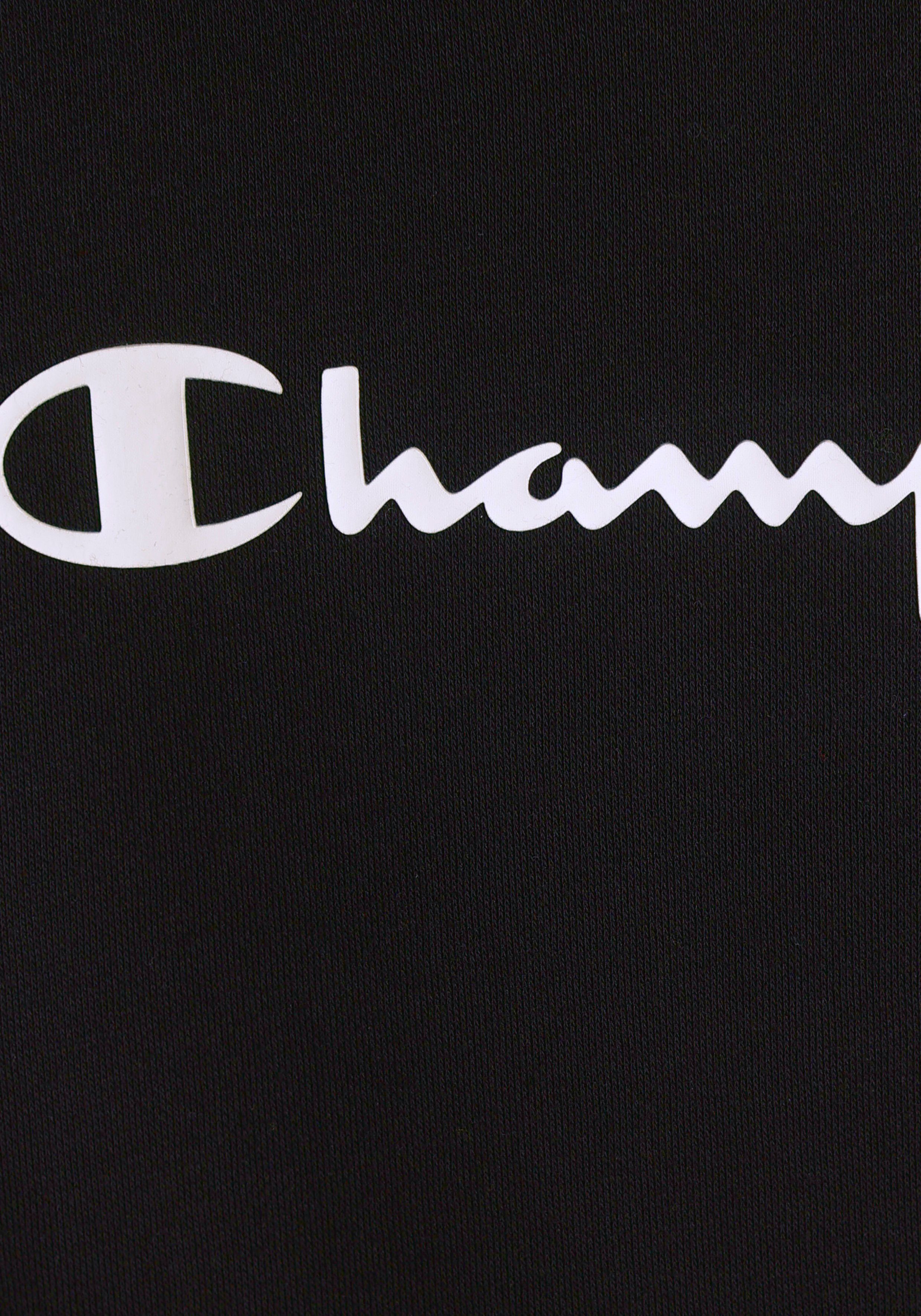 Champion Kapuzensweatshirt Sweatshirt schwarz Hooded
