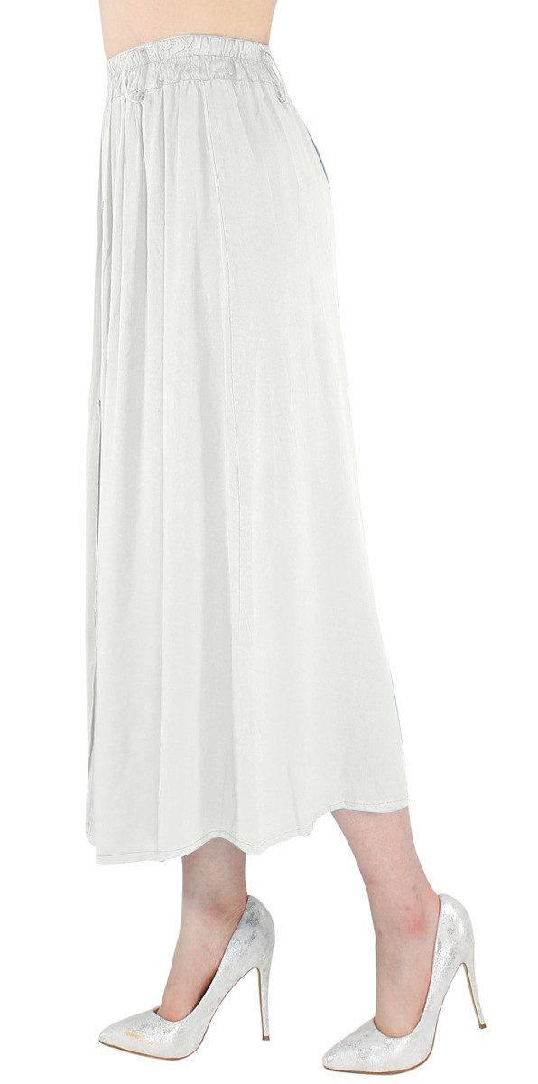 dy_mode Strandrock Damen Sommerrock in Midi-Länge günstig online kaufen