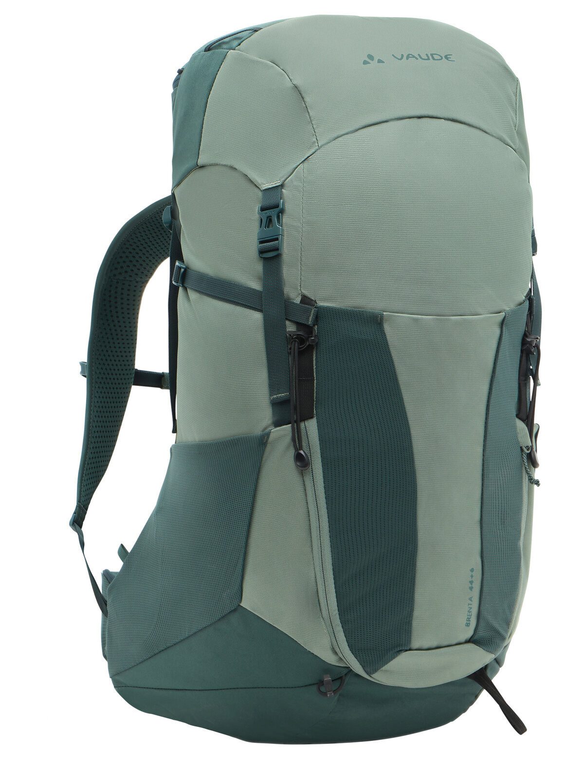 VAUDE Trekkingrucksack Brenta 44+6, Wanderrucksack mit ausgezeichneter Rückenbelüftung, 44+6 Liter