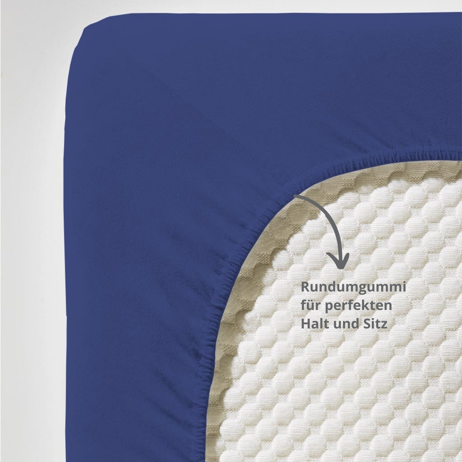 liebling Spannbettlaken Elasthan, Baumwolle/Elasthan, Gummizug: rundum, günstig online kaufen