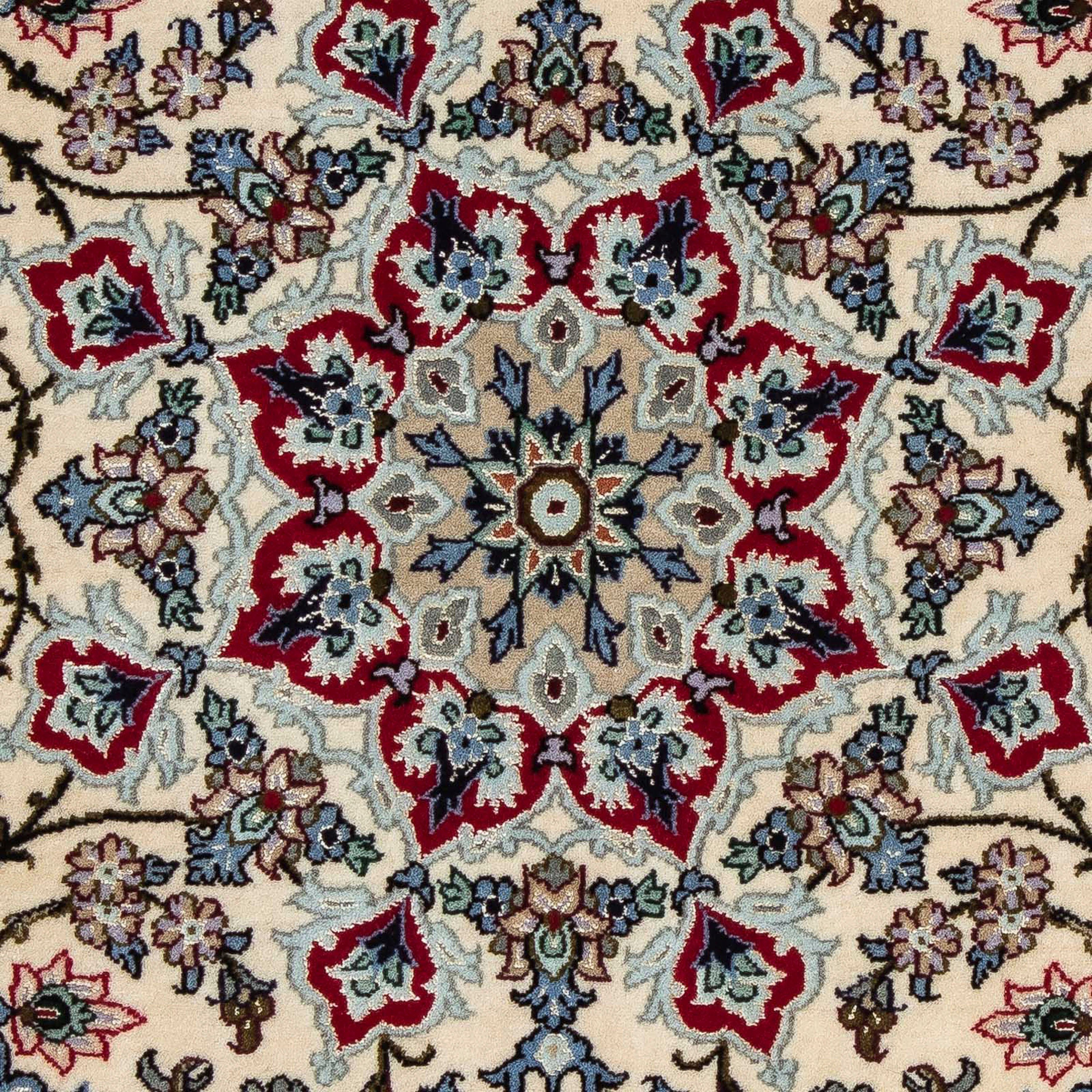 Orientteppich Perser - Einzelstück cm Isfahan 6 morgenland, Zertifikat Handgeknüpft, 70 - mit rechteckig, Premium - x Wohnzimmer, - beige, 101 Höhe: mm