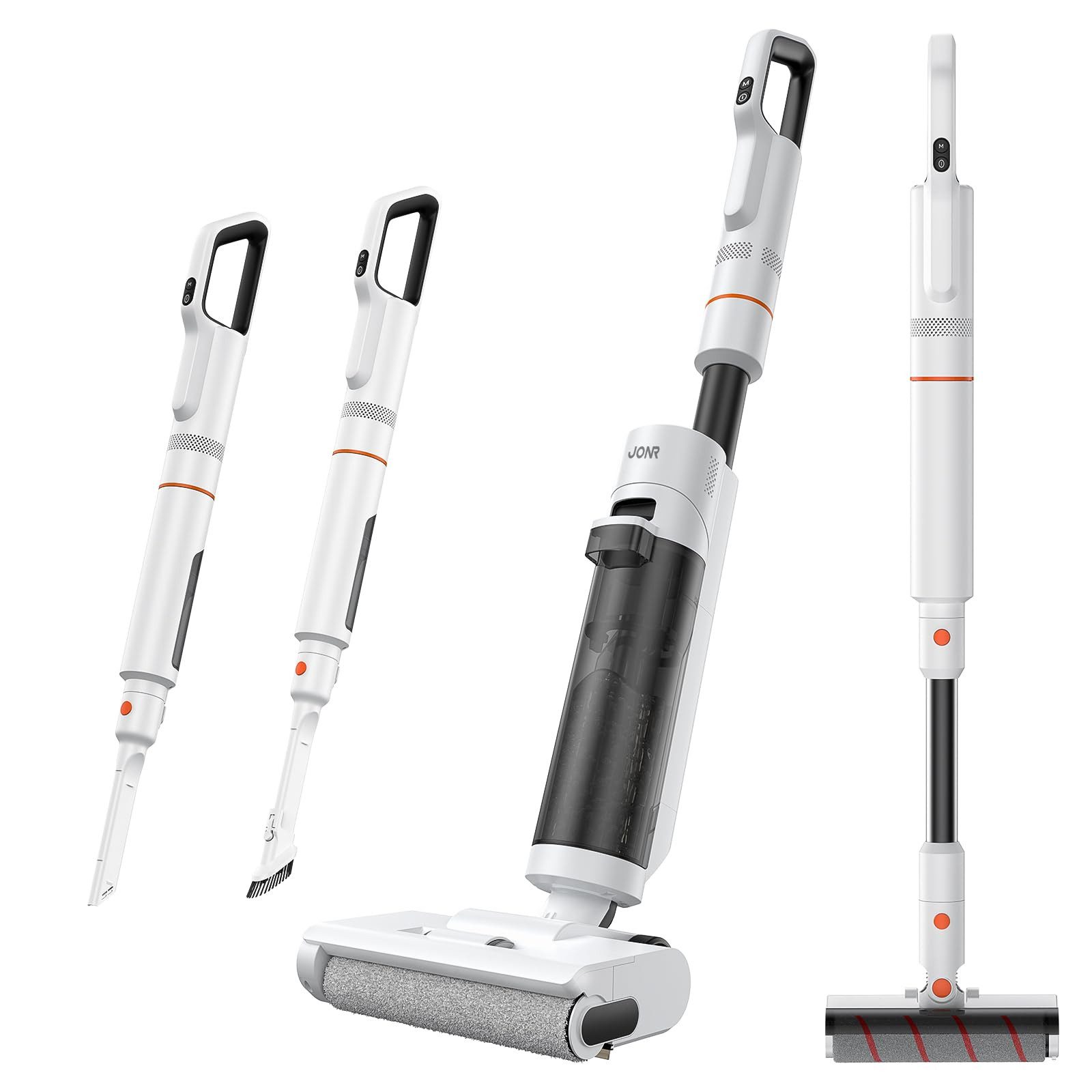 Nass-Trocken-Akkusauger ED20 PRO 4-in-1 Nass Trocken Komplett-Staubsauger, 17000 Pa