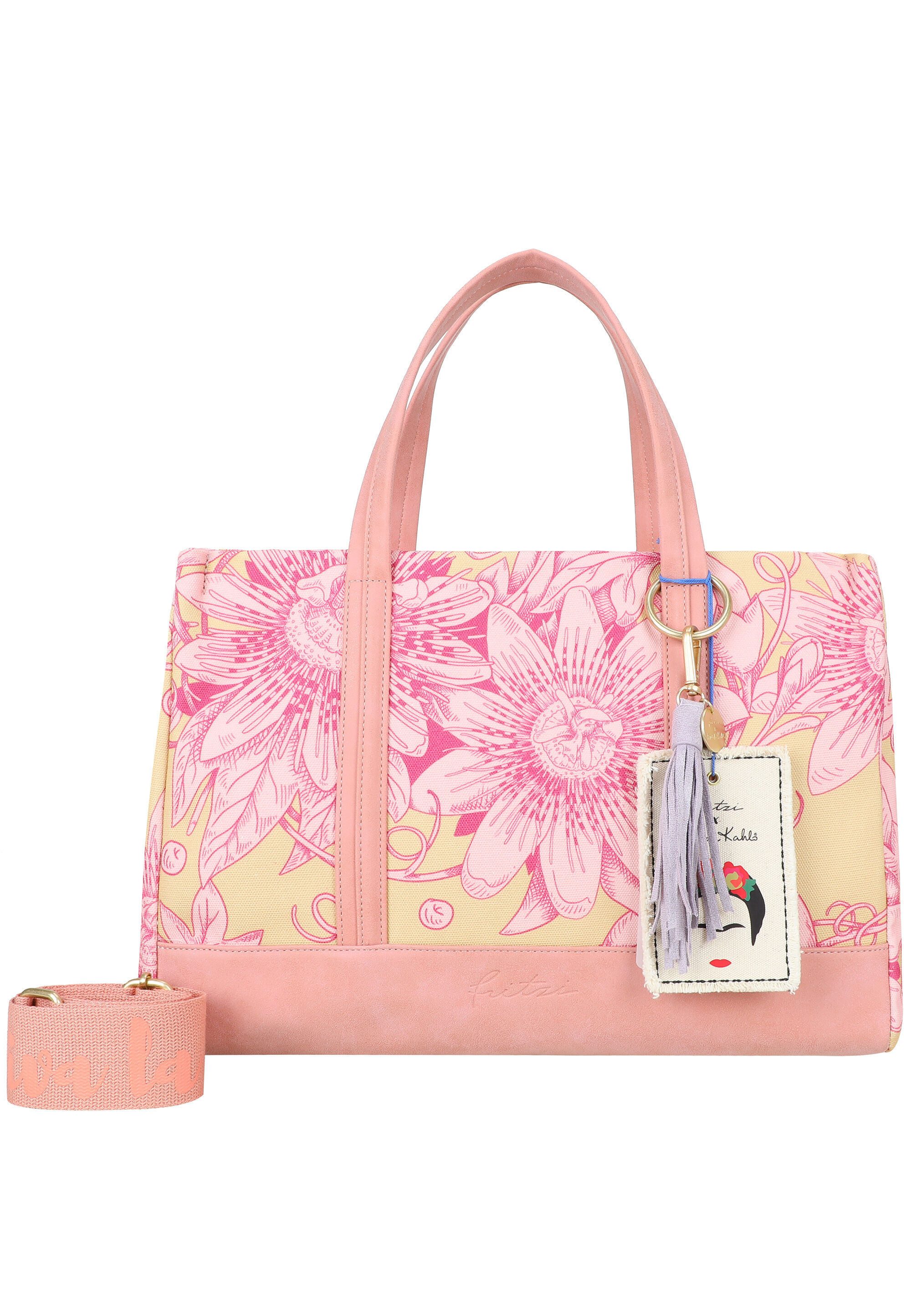 Fritzi aus Preußen Beuteltasche Fritzi x Frida Kahlo, mit Blumenprint