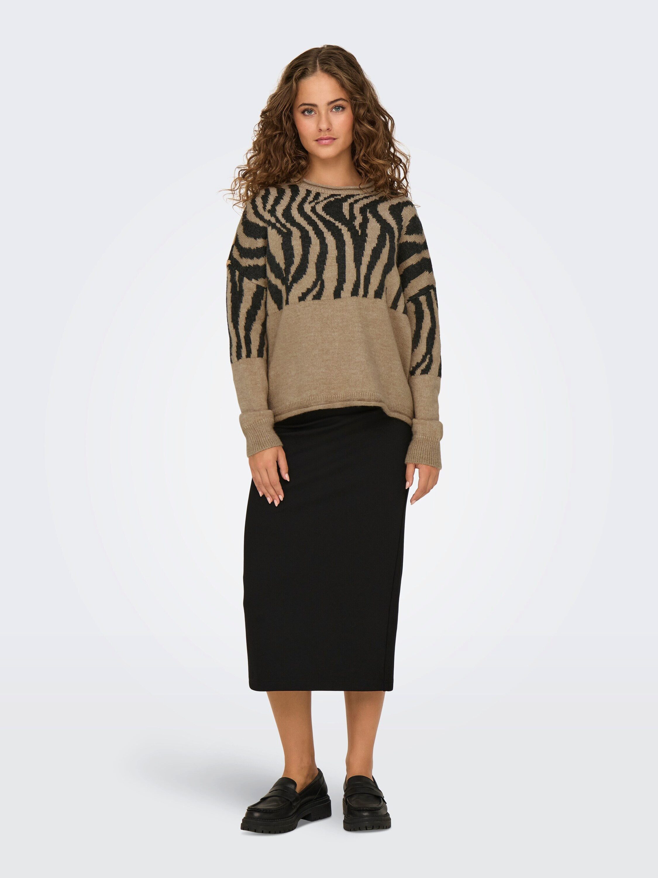 ONLY Rundhalspullover ONLJade (1-tlg) Plain/ohne Details günstig online kaufen