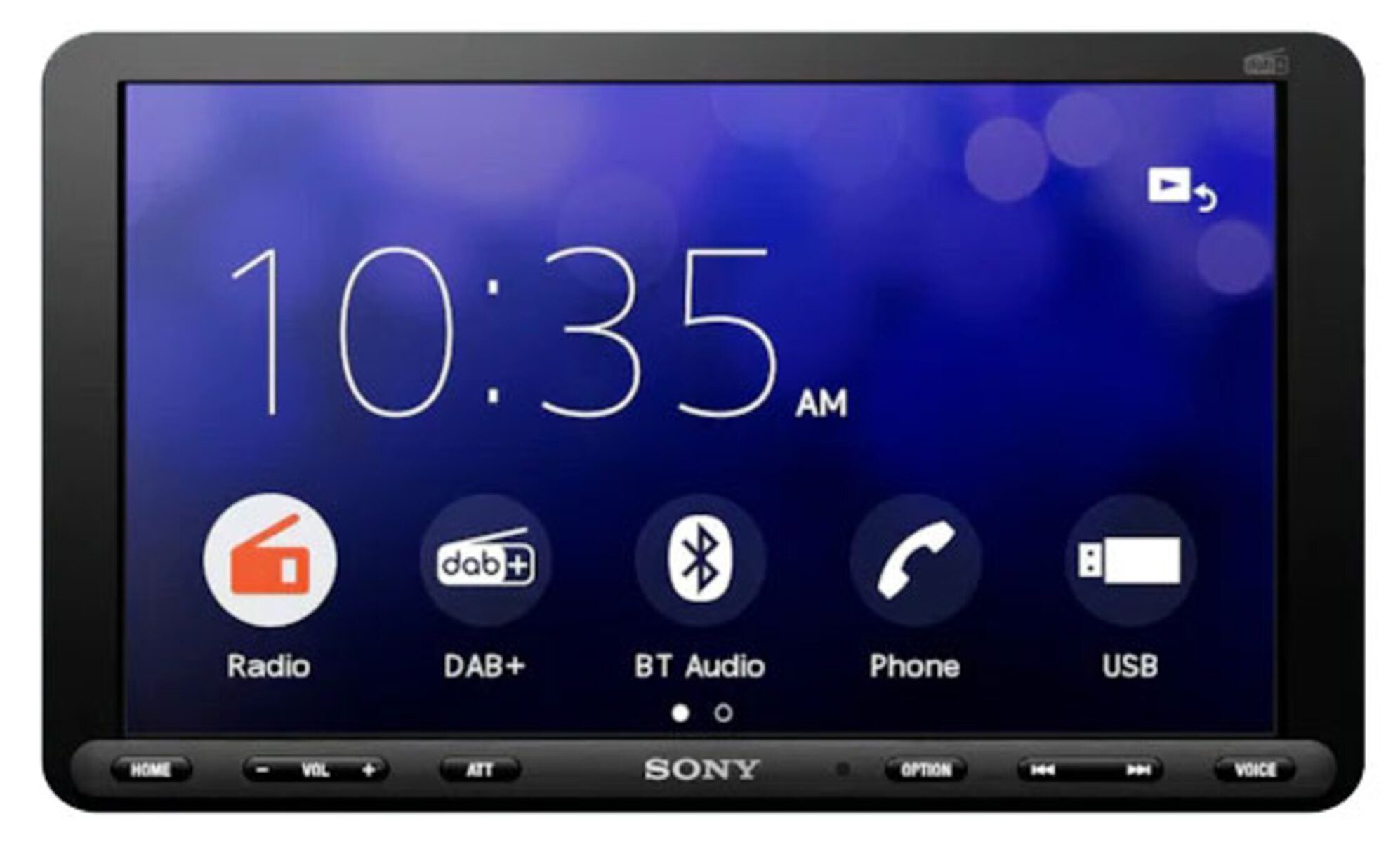 Sony AX8050D Bluetooth DAB+ CarPlay + Android 8,95 Zoll Touch USB Autoradio