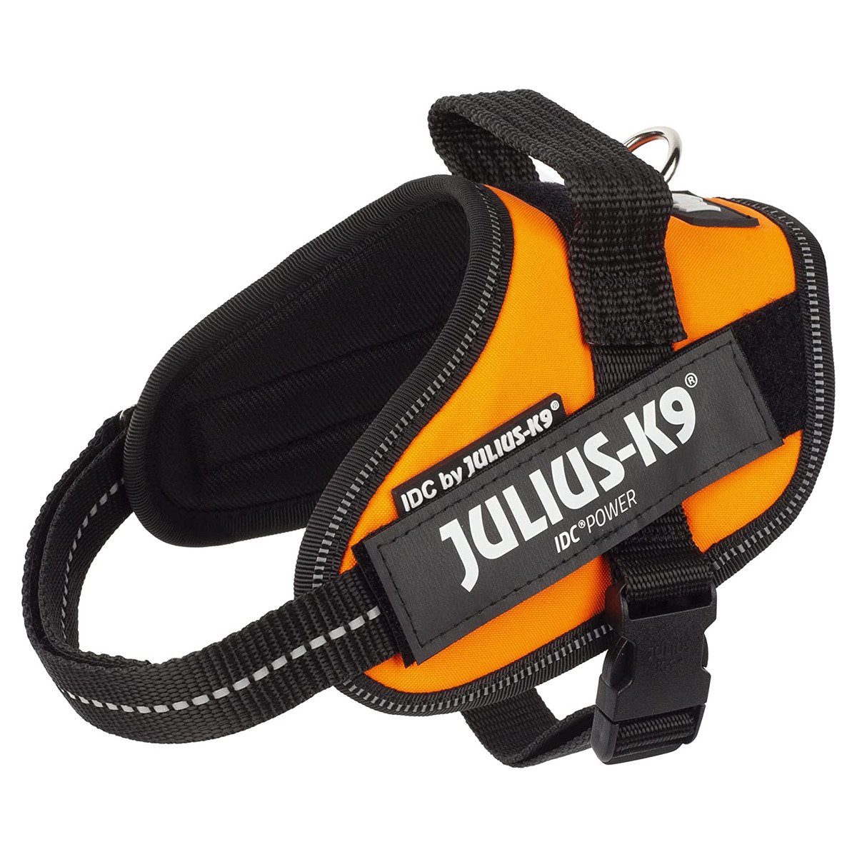 Julius-K9 Hunde-Powergeschirr IDC Powergeschirr UV neon-orange