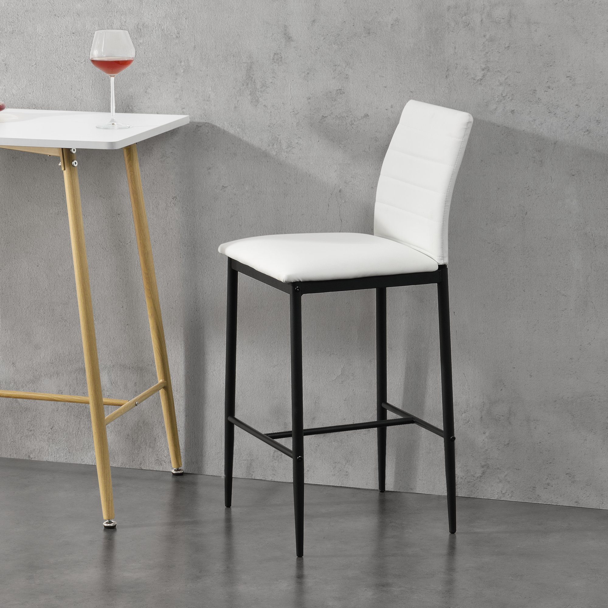 en.casa Barhocker (Set, 2er), Design-Sitzhocker 96 günstig online kaufen