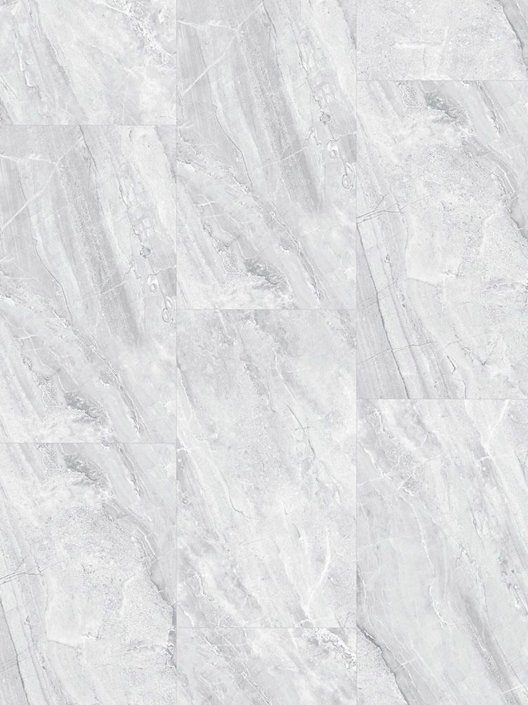 Check Vinylboden ; Klick-Vinyl >>2160 Glehner Marmor<<, Hochglanz-Fliese XL, inkl. Trittschalldämmung, In 1 Packung: 6 Paneele - 2,341m², 1 Packung: 6 Paneele - 2,341m²