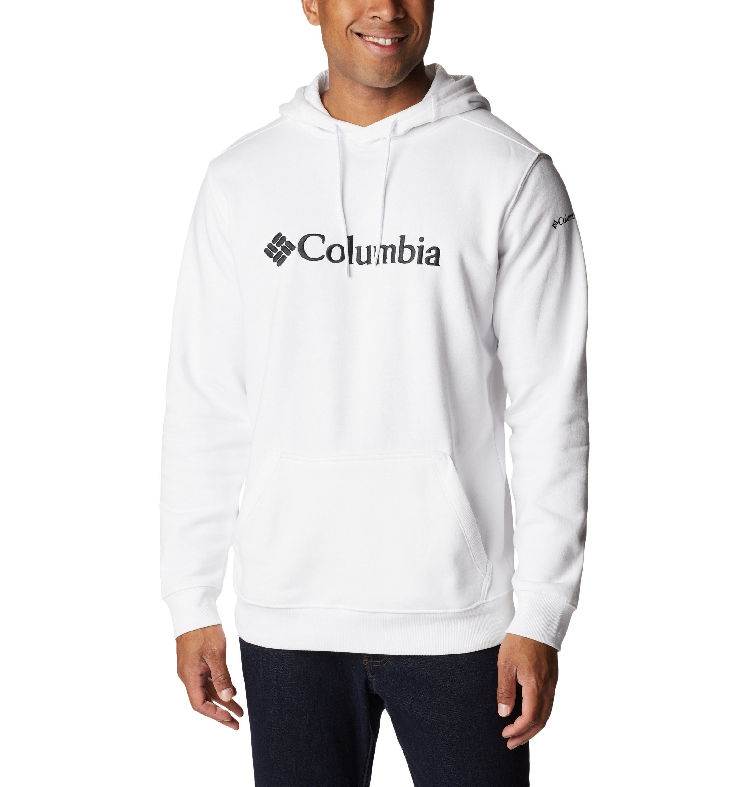 Columbia Kapuzensweatshirt CSC Basic Logo II Hoodie White Lakeshore Floral Multi