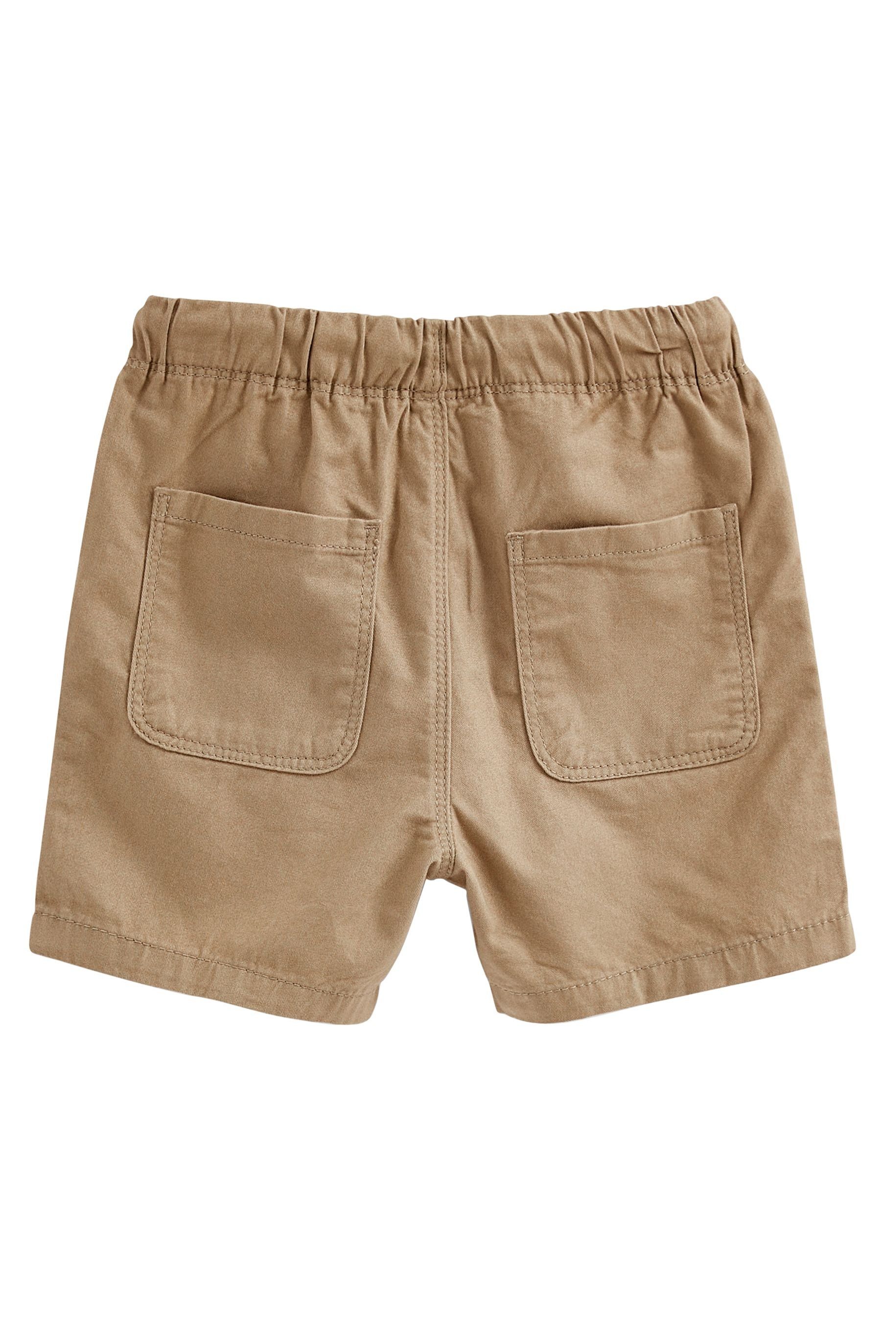 Next (1-tlg) Tan Brown Schlupfshorts Shorts