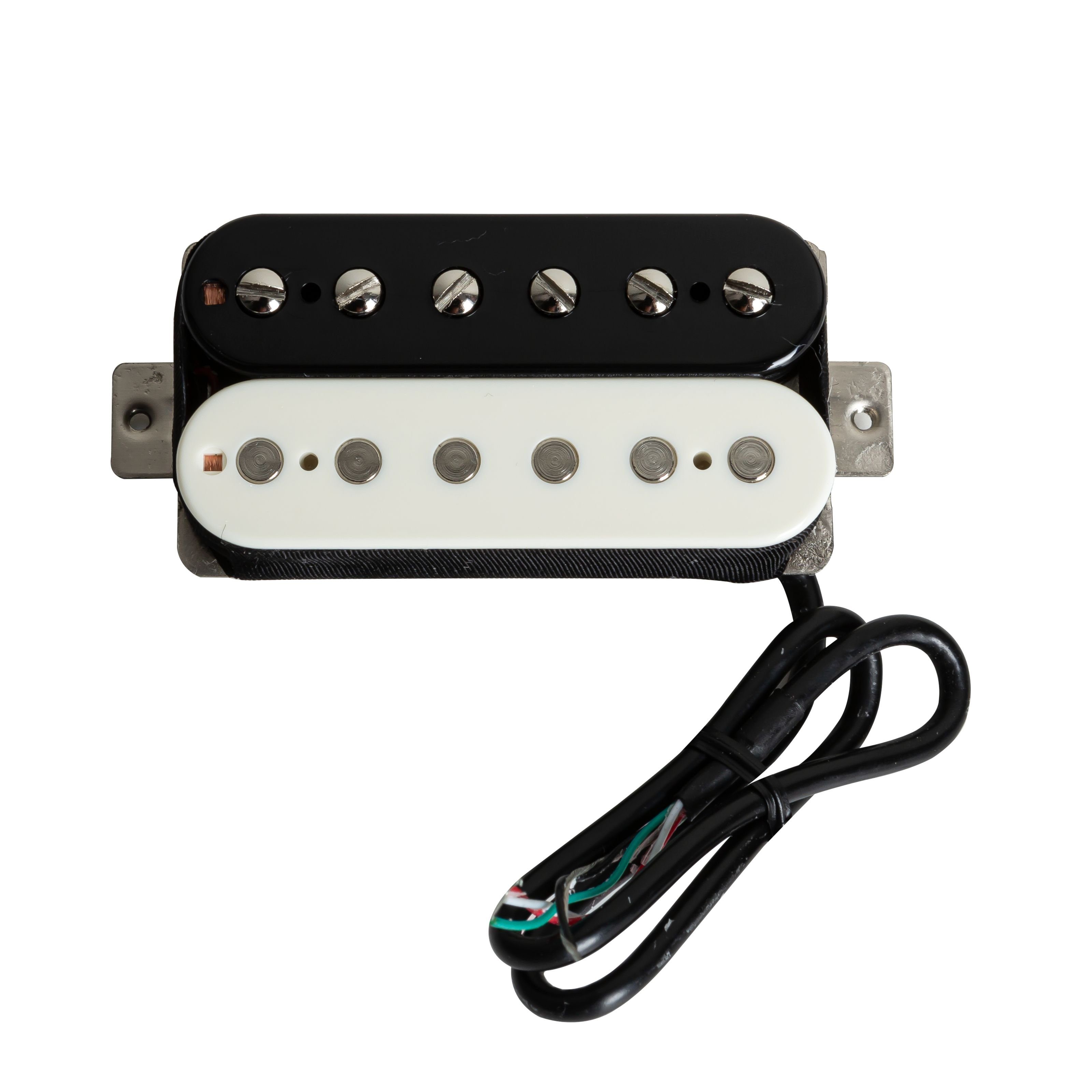 Roswell Pickups Tonabnehmer, (E-Gitarre Tonabnehmer, Humbucker), HAF-N-AWB-ZB/P Humbucker Zebra Neck - Humbucker Tonabnehmer für