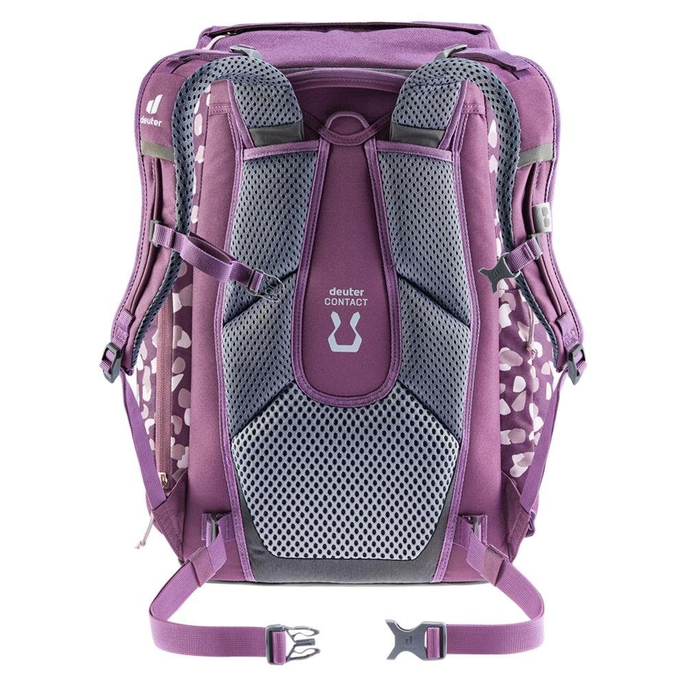 deuter Schulrucksack Scula, 30 Liter, ergonomisch, Reflektoren, aus recyceltem PET