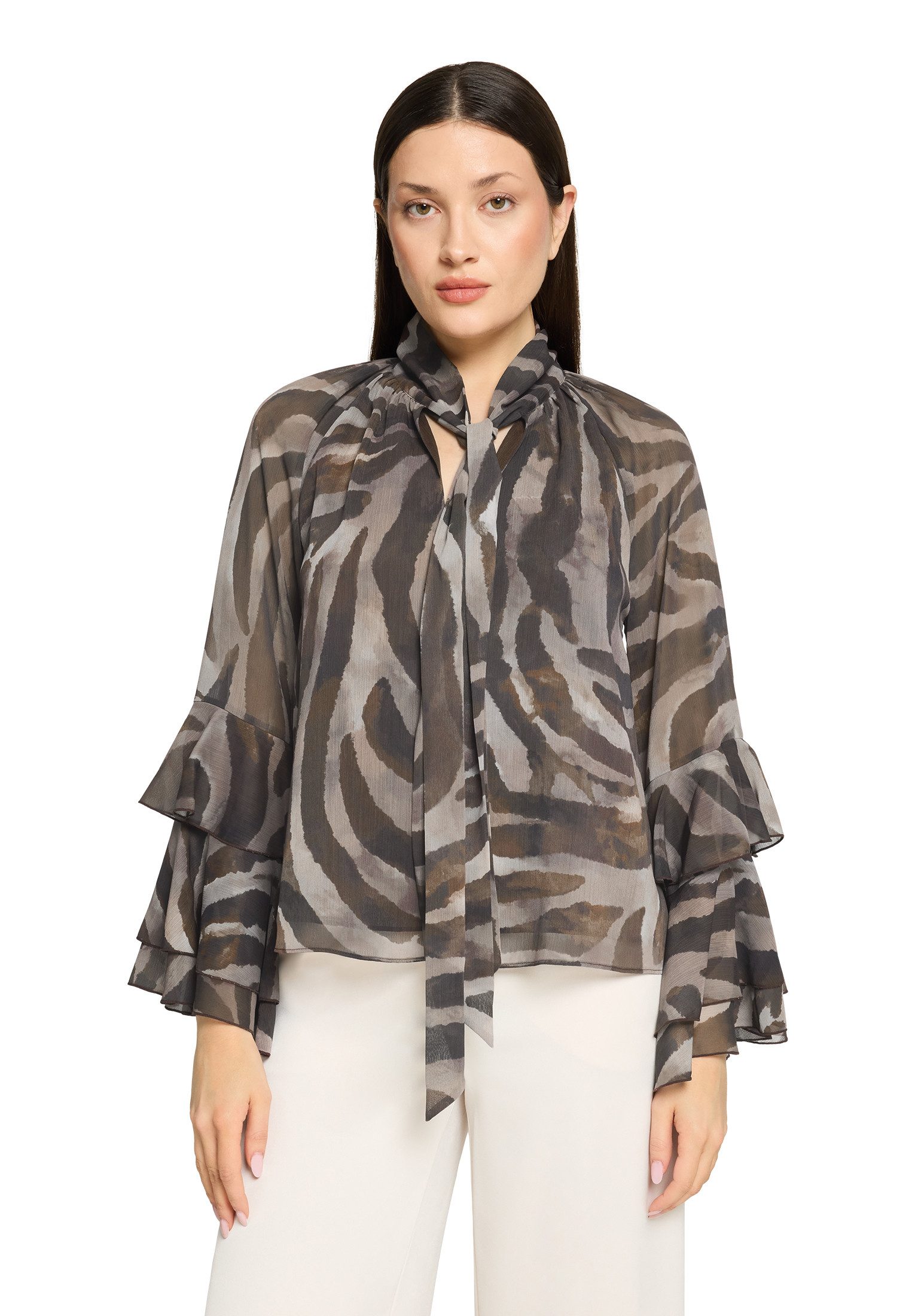 Vera Mont Chiffonbluse Damen mit Volant