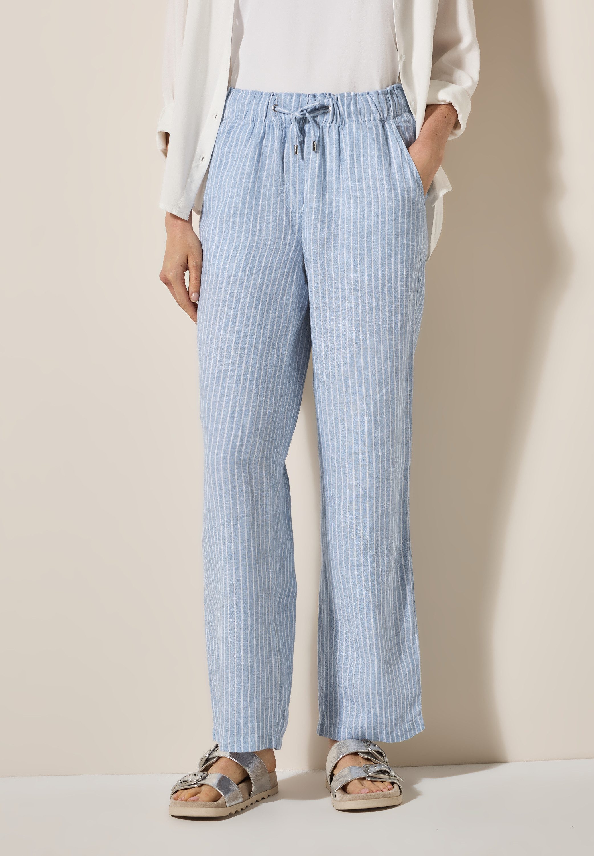 Cecil Stoffhose High Waist günstig online kaufen