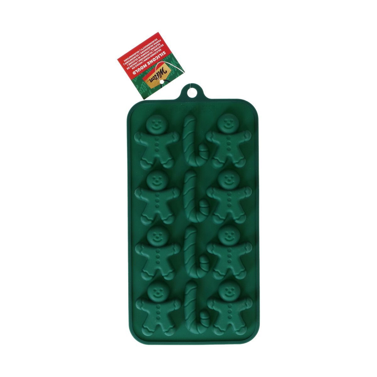 Wilton Silikonform Wilton Silikonform Lebkuchenmann/Zuckerstange, Ofen- und mikrowellengeeignet bis 190°C