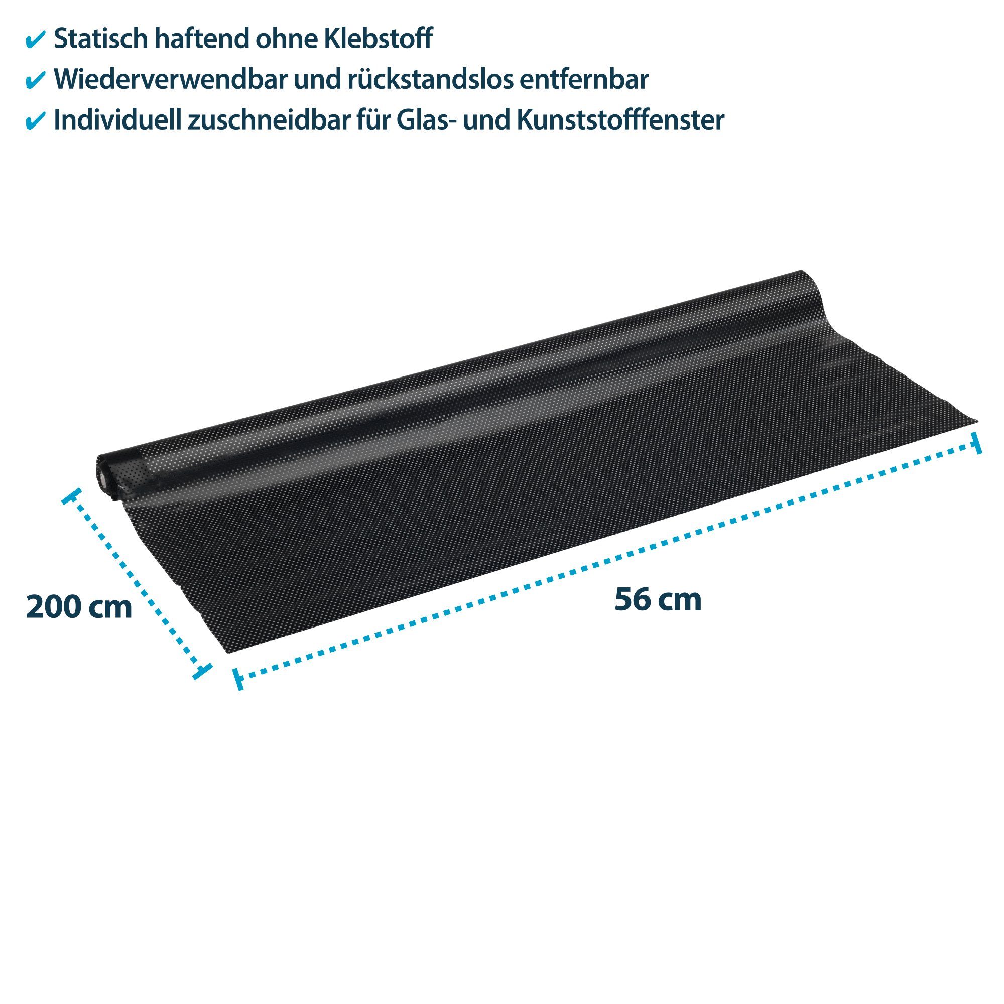 Basera® Balkonsichtschutz Sonnenschutzfolie statisch haftend und günstig online kaufen