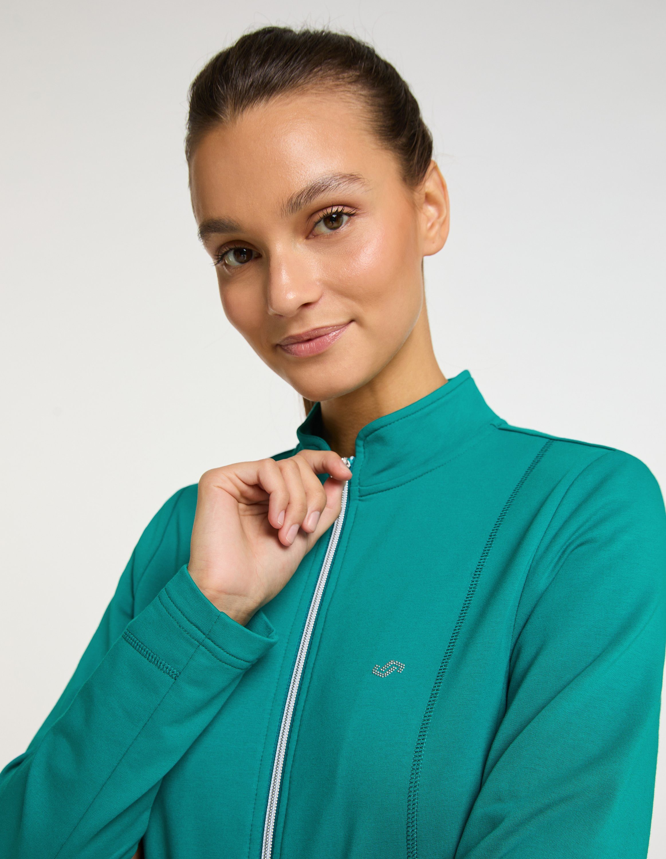 green tropical Trainingsjacke Jacke DORIT Joy Sportswear
