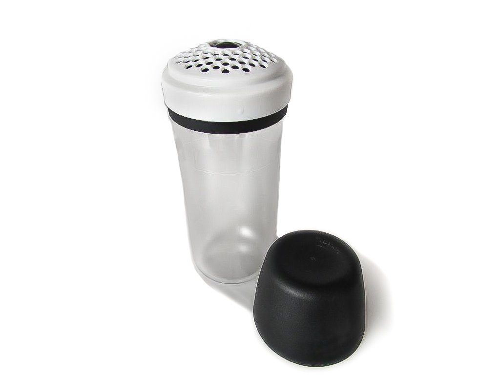 TUPPERWARE Milch- und Zuckerset Exclusiv Parmesanstreuer 400 ml schwarz Kakao