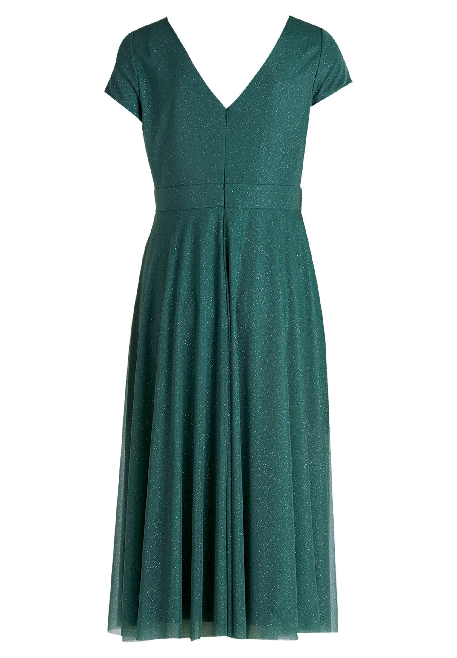 Vera Mont Cocktailkleid Damen im Glitzer-Look Stoff
