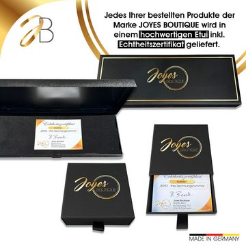 Joyes Boutique Goldkette JB Damen Goldkette Panzerkette 1,2 mm Weißgold 585 14 Kt 45 cm (Gold, JB)
