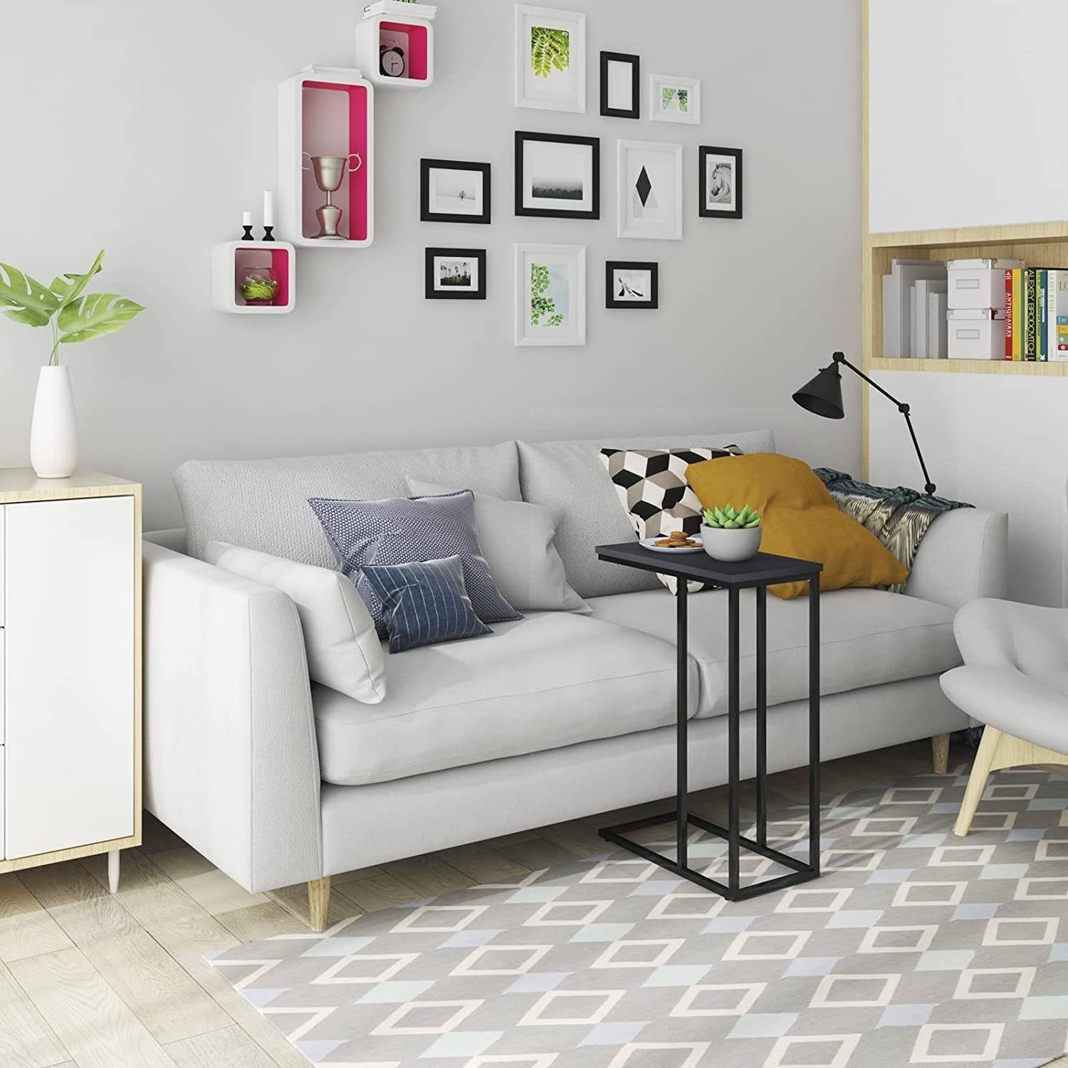 Woltu Beistelltisch (1-St), Sofatisch Tischplatte aus MDF Gestell aus Metal günstig online kaufen