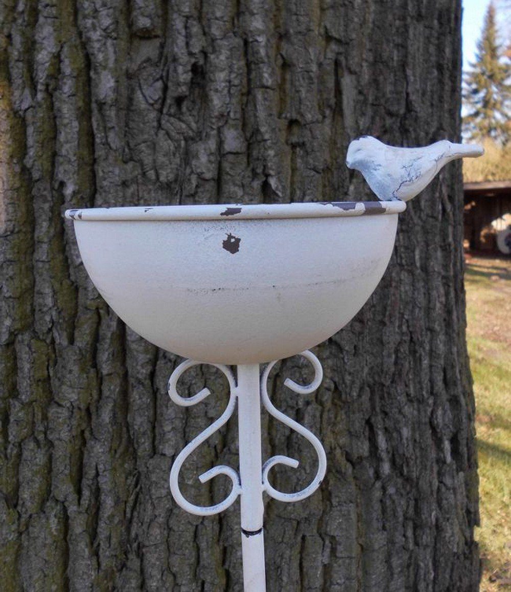 DekoImpression Vogeltränke Vogeltränke auf Stab Futterstelle