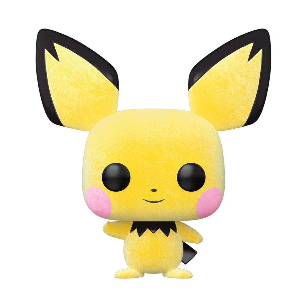 Funko Merchandise-Figur Pokemon POP! Games Vinyl Figur Flocked Pichu *Exclusive Version* 9 cm
