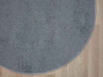 Teppich My Heart, Myflair Möbel & Accessoires, rund, Höhe: 8 mm, Kurzflor, Scandi-Design, besonders weich durch Microfaser