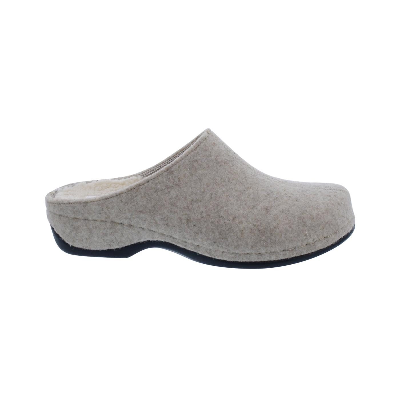 BERKEMANN Berkemann Florina Filz Hausschuh, camel-beige, Filz, Weite H, Wechself Pantoffel