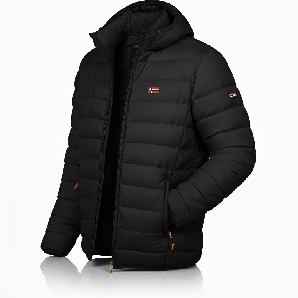 Geographical Norway Steppjacke Hochwertige Outdoorjacke AMIGOLOR mit Kapuze günstig online kaufen