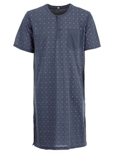 Lucky Nachthemd »Nachthemd Kurzarm - Sonne Brusttasche«