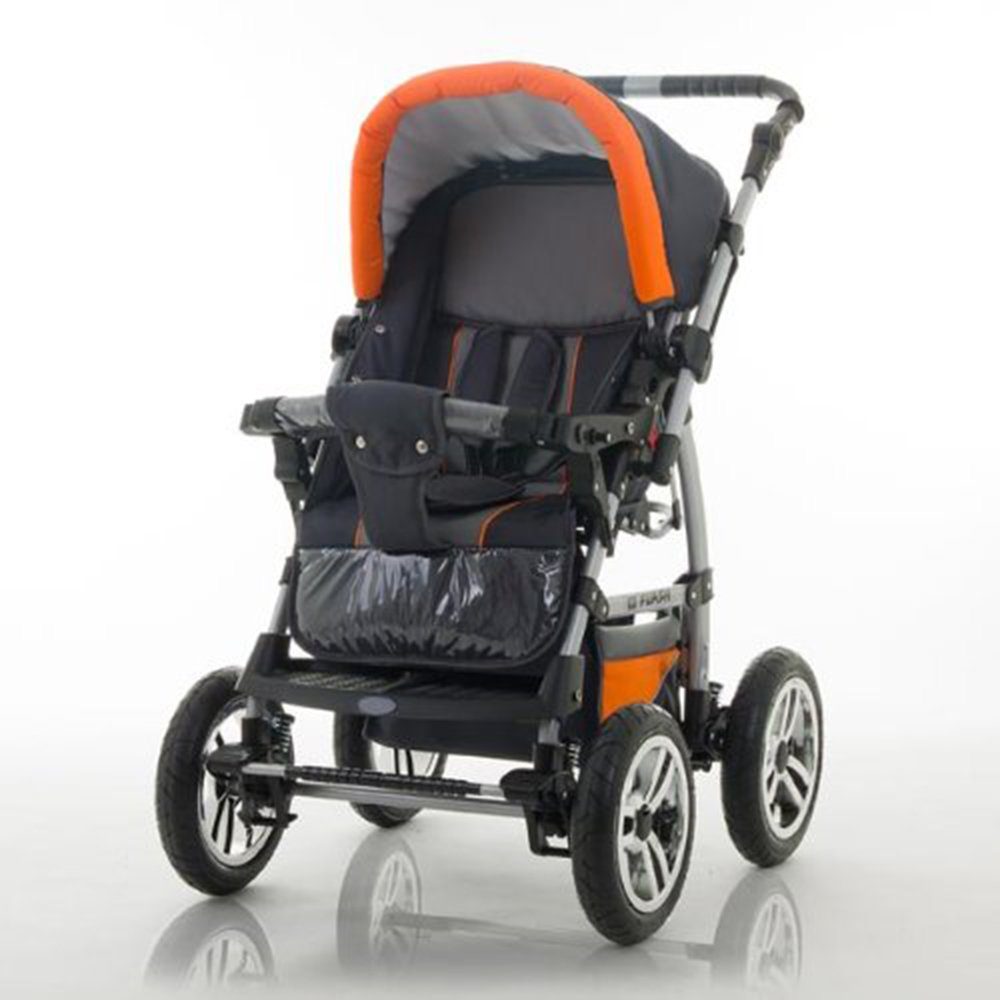 Thumbnail - babies-on-wheels Kombi-Kinderwagen Flash 2 in 1 inkl. Sportsitz und umfangreichem Zubehör in 18 Farben