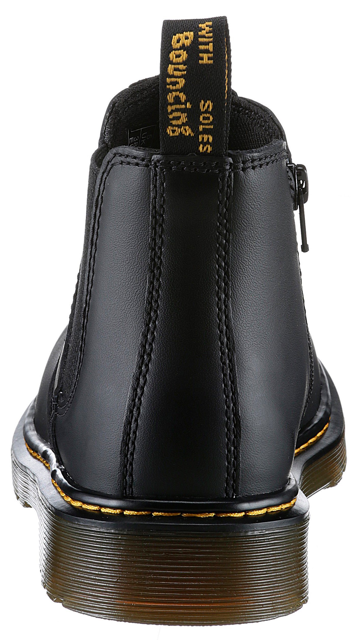 DR. MARTENS 2976 Kinder SOFTY T Chelseaboots Kinderstiefel, Freizeitschuh mit Reißverschluss, Stretcheinsatz