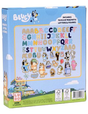 Bluey Lernspielzeug Magnetbuchstaben Bluey (70 Teile, 1-St)