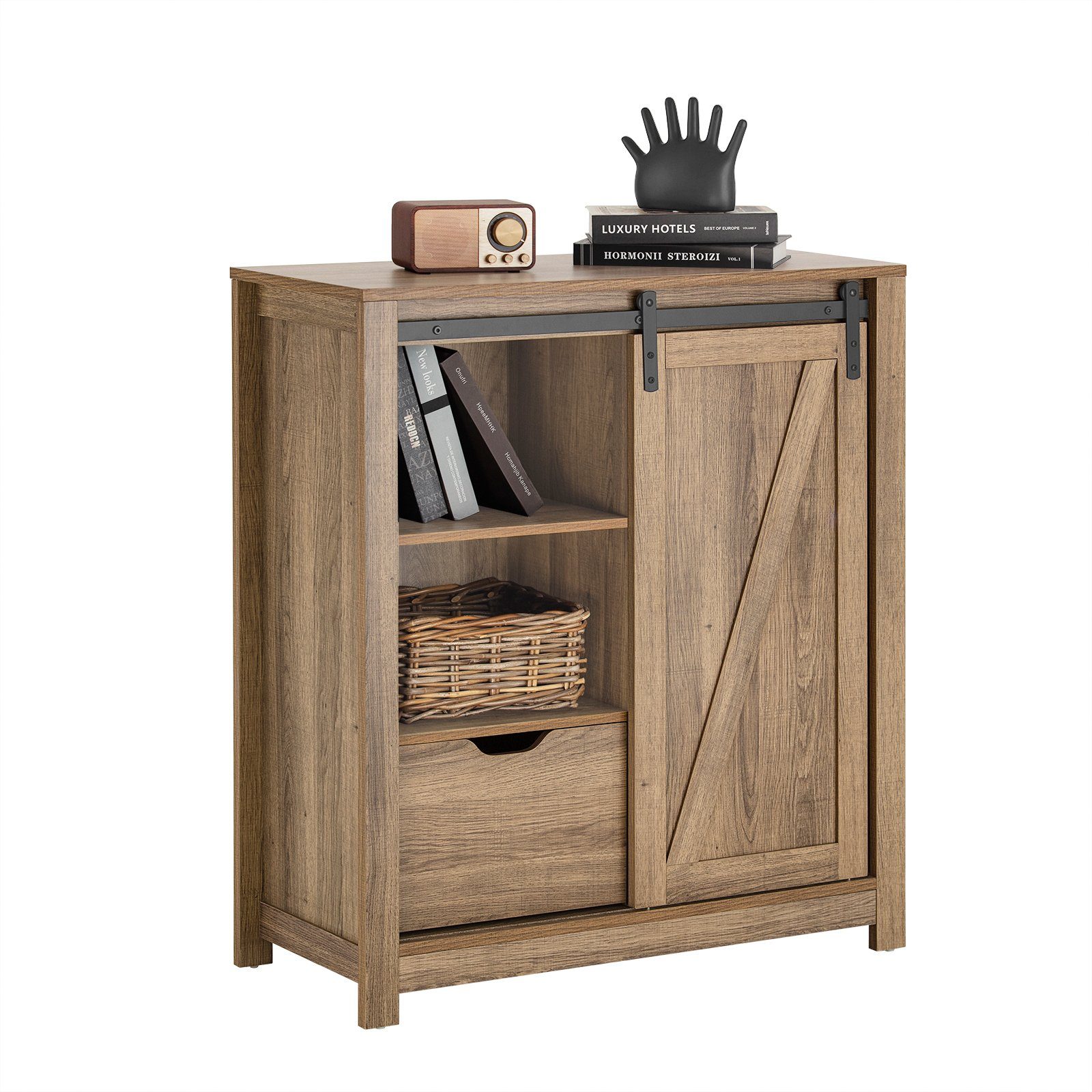 SoBuy Sideboard FSB59, mit Schiebetür Schuhschrank günstig online kaufen