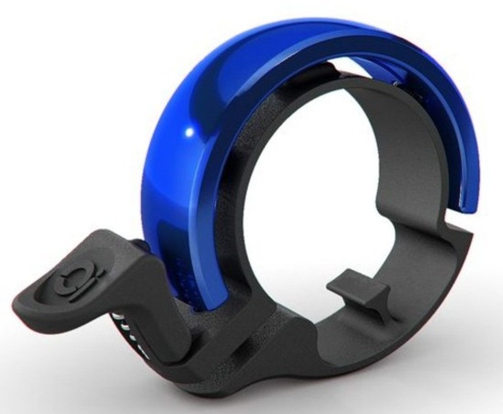 Knog Fahrradklingel Knog OI Classic Large, 23.8 - 31.8 mm, black/blue