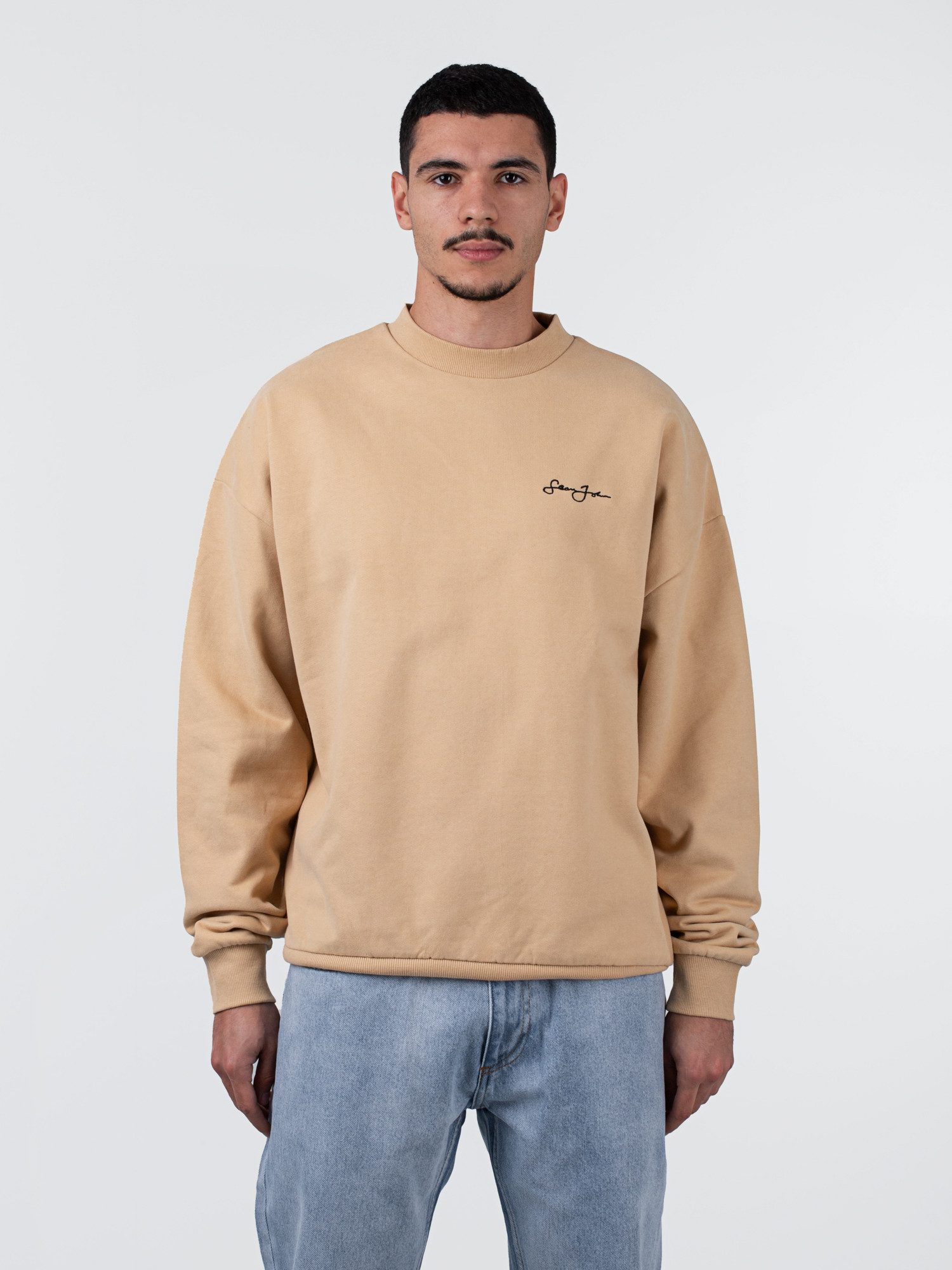 Sean John Sweatshirt Sean John Script Retro Backprint Crew günstig online kaufen