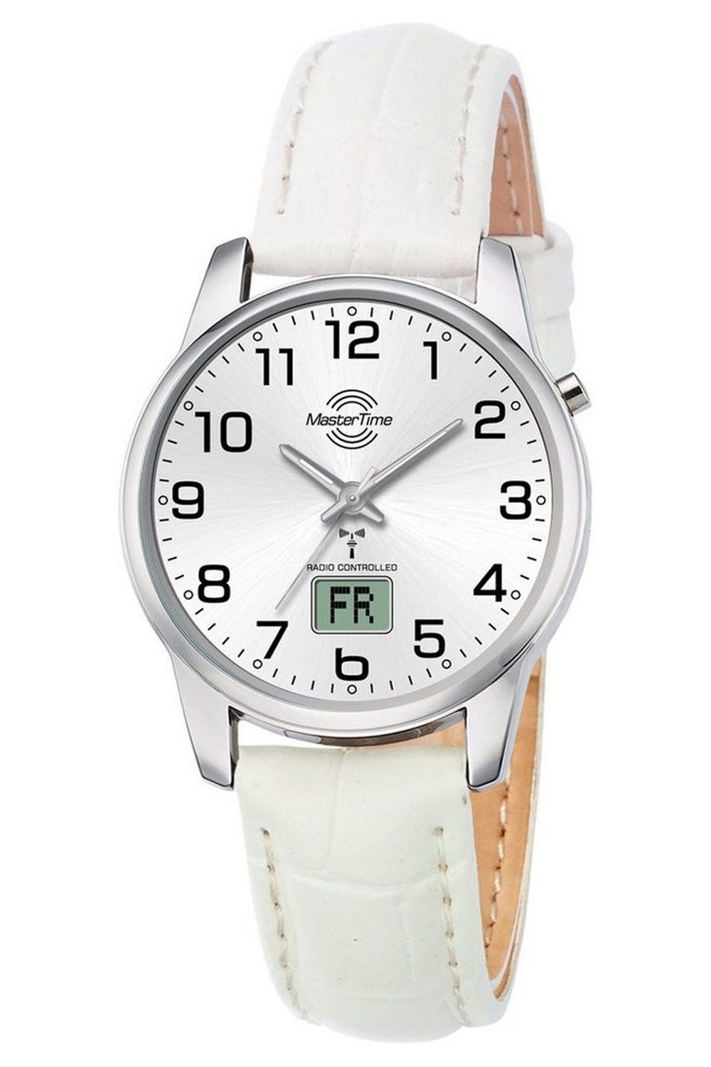 MASTER TIME Funkuhr Funk Basic Weiß günstig online kaufen