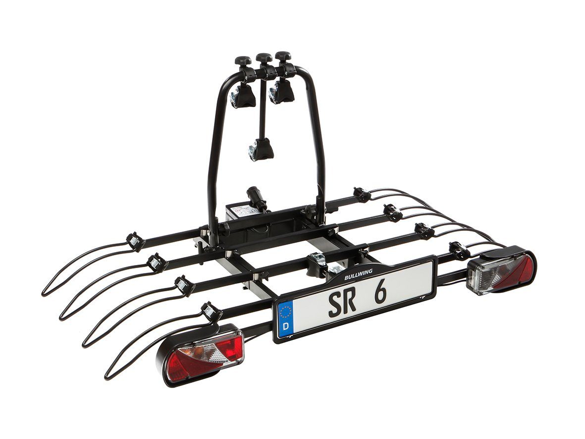 Bullwing Kupplungsfahrradträger SR6 Fahrradträger für 4 Fahrräder