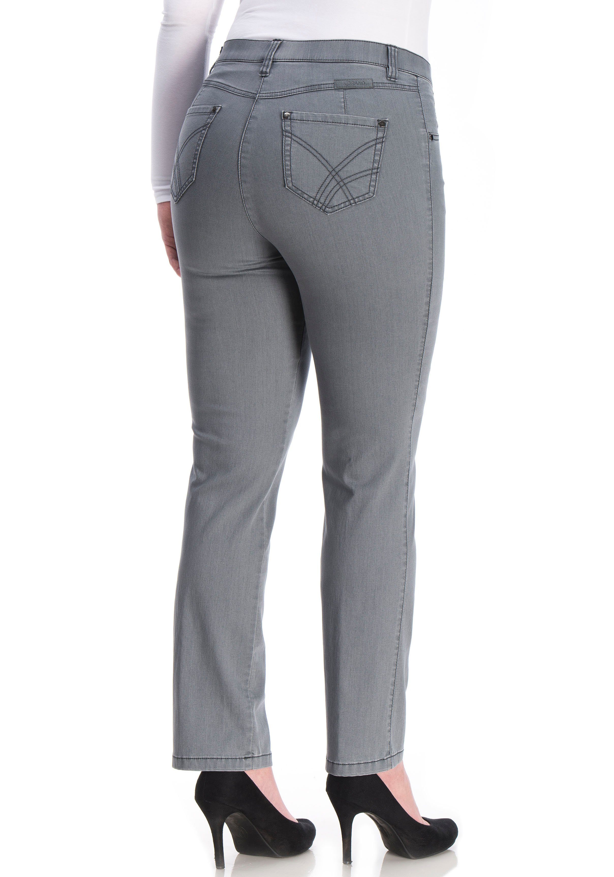 Stretch Stretch-Hose grau Betty KjBRAND super