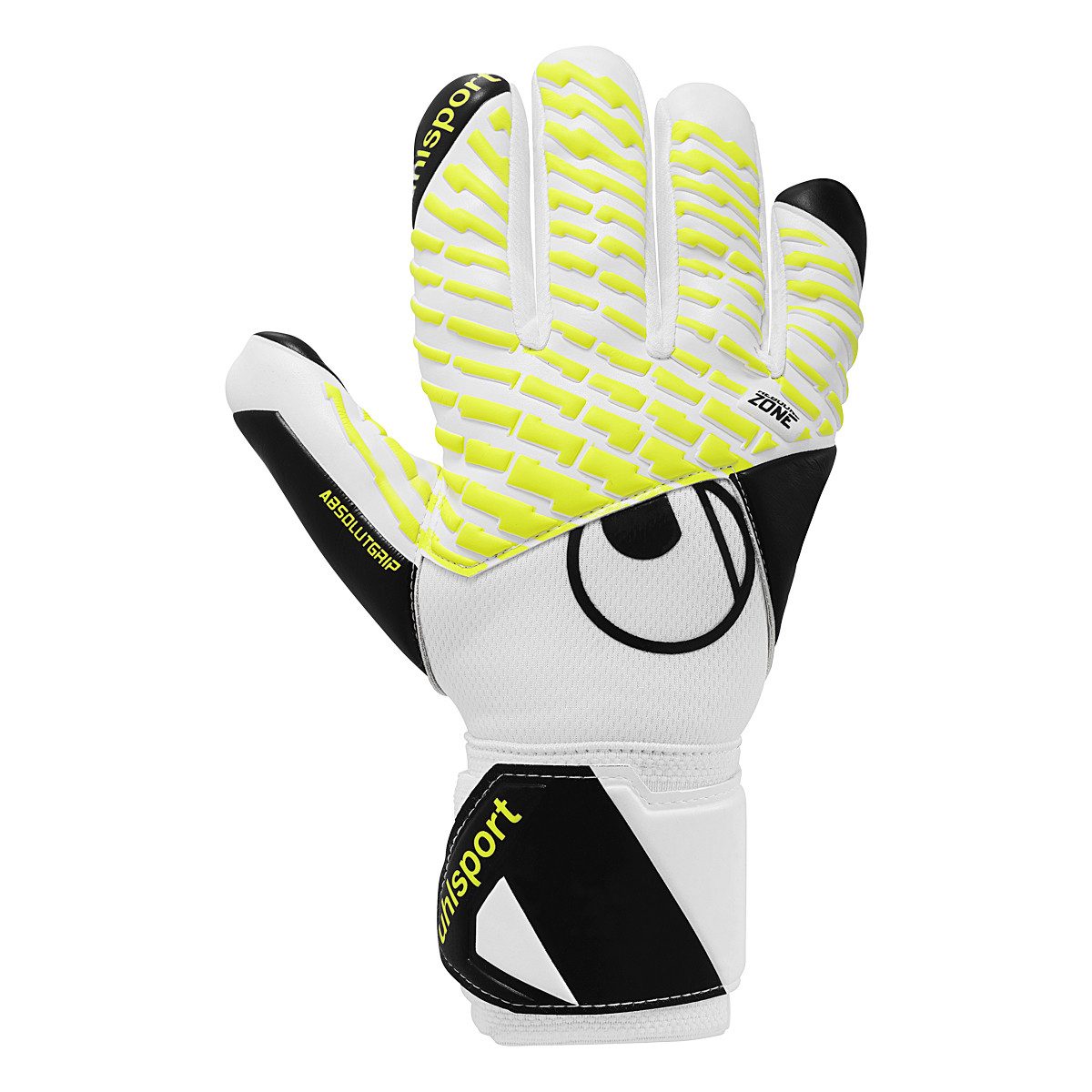 uhlsport Torwarthandschuhe Torwarthandschuhe FM Absolutgrip HN Pro Jr. Kids (Paar, 1-St., mit Verschluss)
