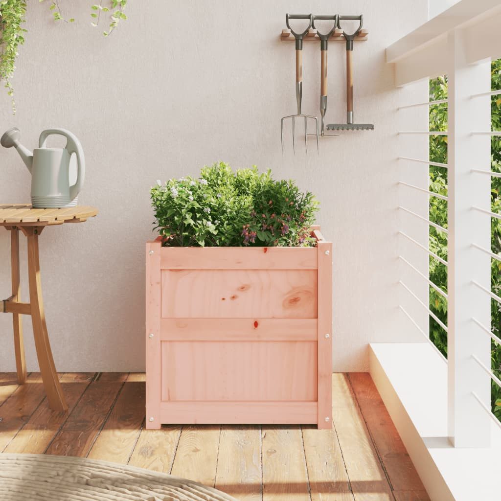 vidaXL Blumentopf Pflanzkübel 50x50x50 cm Massivholz günstig online kaufen