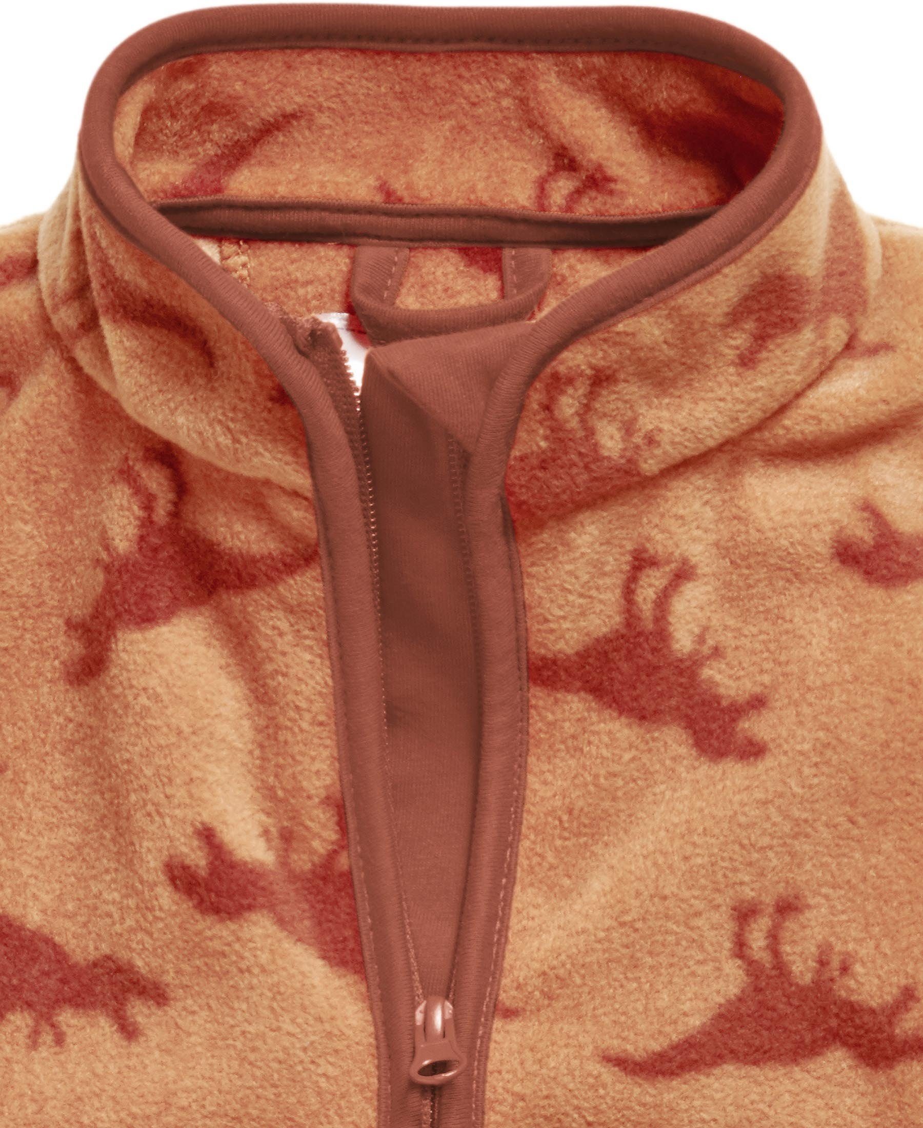 Playshoes Strickfleecejacke Fleece-Weste Dinos