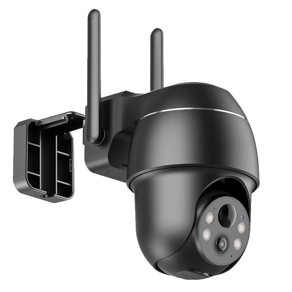 TWUFY Überwachungskamera 5MP Überwachungskamera Aussen Akku Kabellose WLAN IP Kamera Outdoor (innen, Aussen, Outdoor, Außenbereich, Außen, Farbnachtsicht wasserdichte Kamera PIR-Bewegungserkennung, 360° PTZ Kamera Überwachung Außen,Audio- und Lichtalarm, H.265-Videokomprimierung, 2-Wege-Audio,Multi-User-Unterstüitzung)
