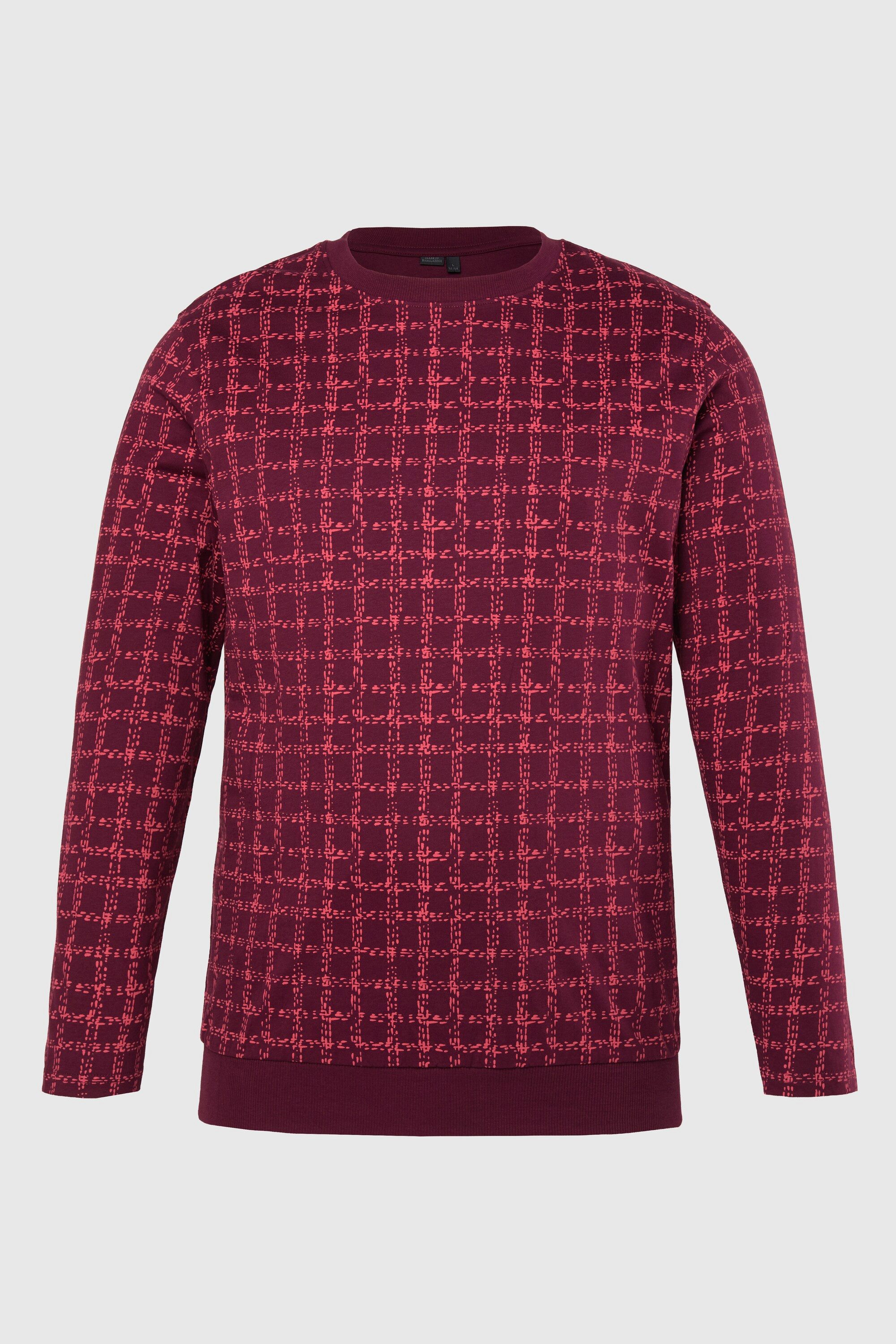 Men Plus Schlafanzug Schlafanzug Zweiteiler Bauchfit Langarm bis 8 XL – Bild 3 von 3