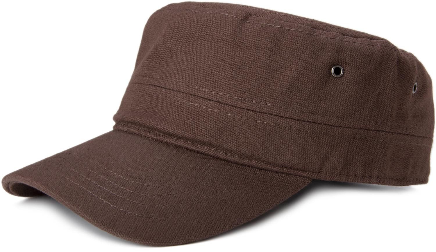styleBREAKER Army Cap Military Cap Baumwoll Canvas (1-St)