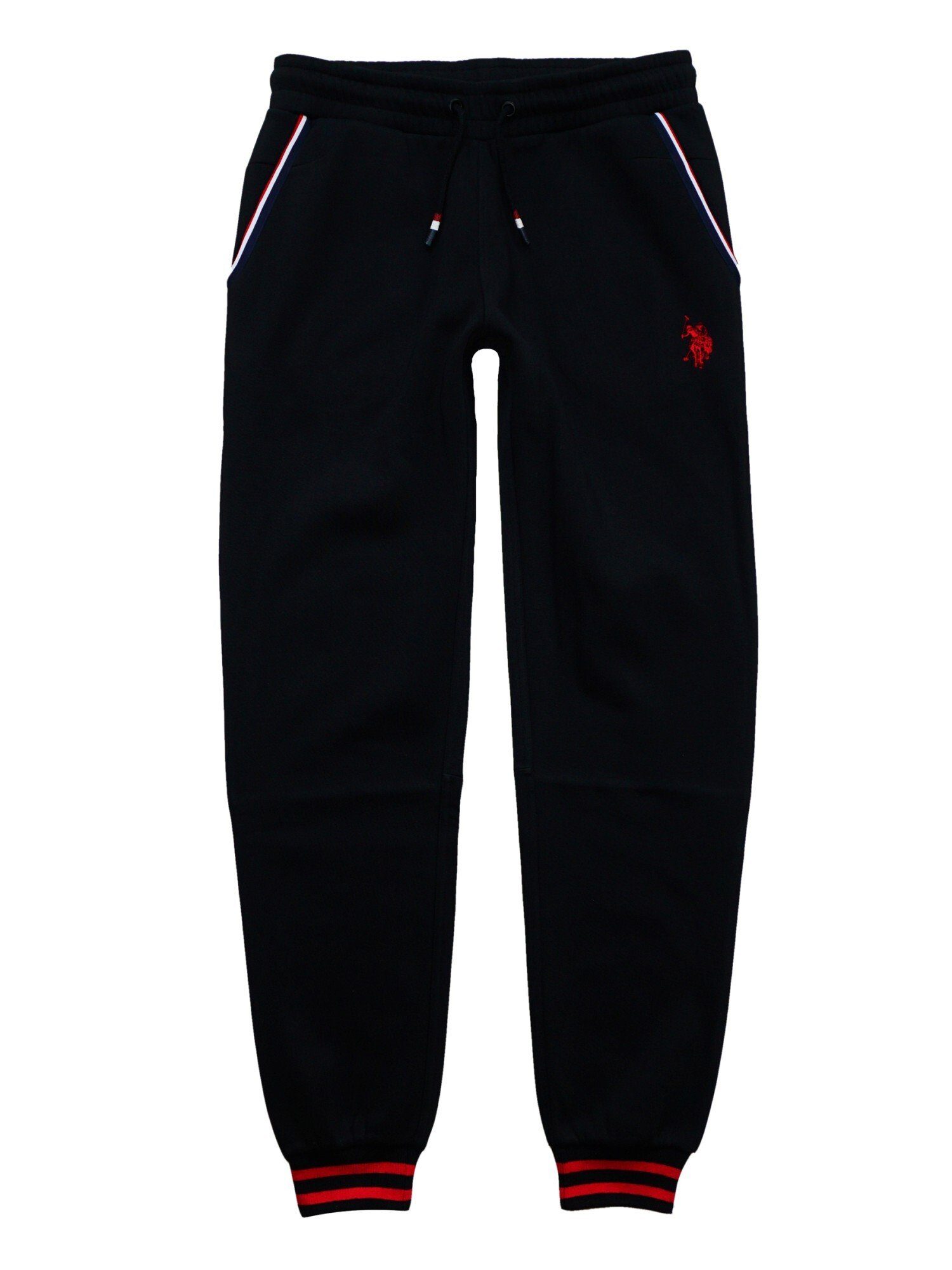 U.S. Hose Polo Trio Sweatpant (1-tlg) Sweathose Assn schwarz