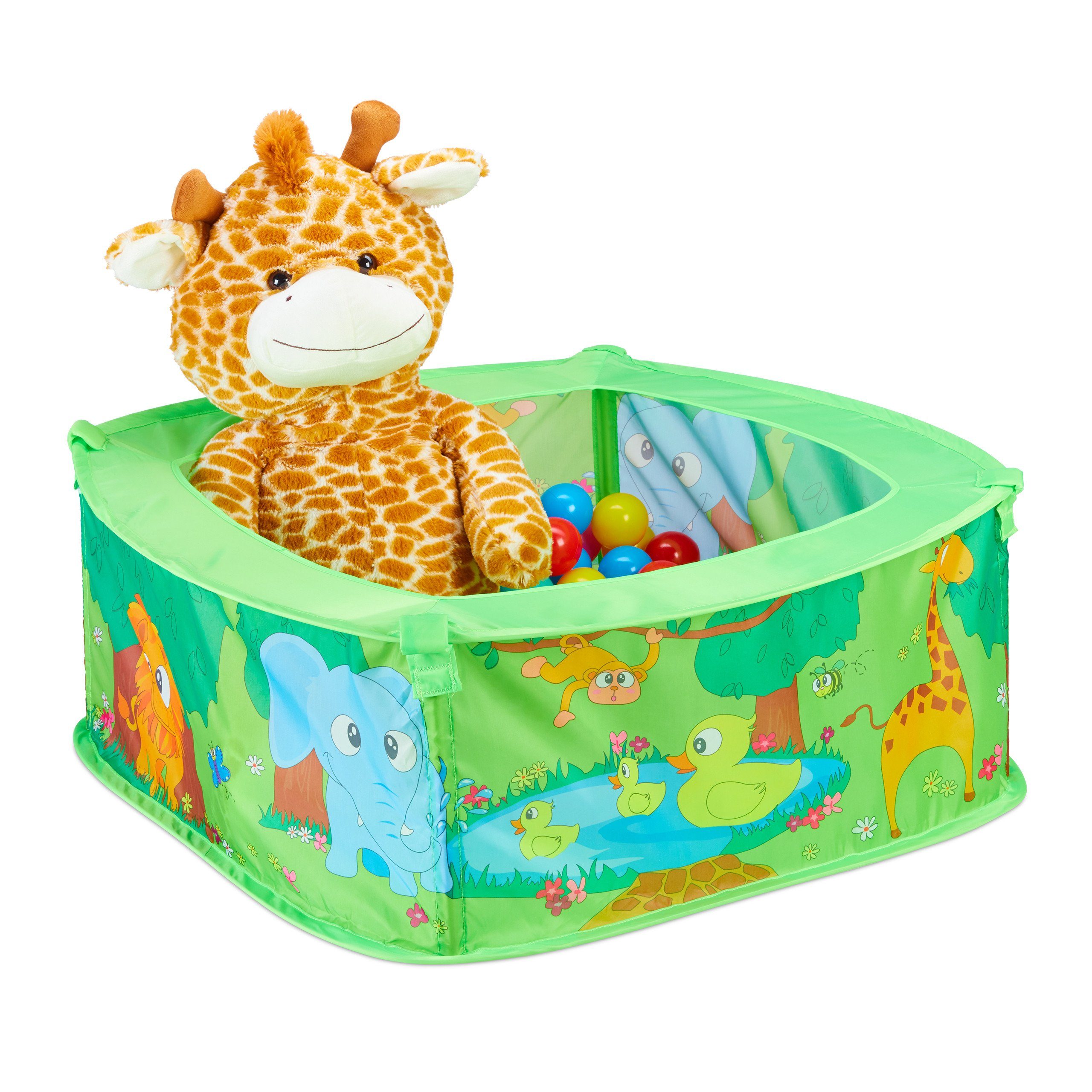 Bällebad Baby Bällebad Dschungel mit 50 Bällen
