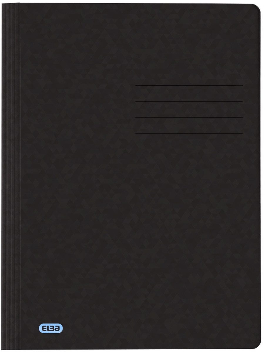 OXFORD Hefter Папка Top File+ A4 Karton 390g kaufm. und Amtsheftung schwarz